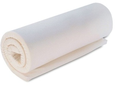 Свернутый топпер из пены Memory Foam, легкий в транспортировке и хранении, идеальный для улучшения комфорта сна